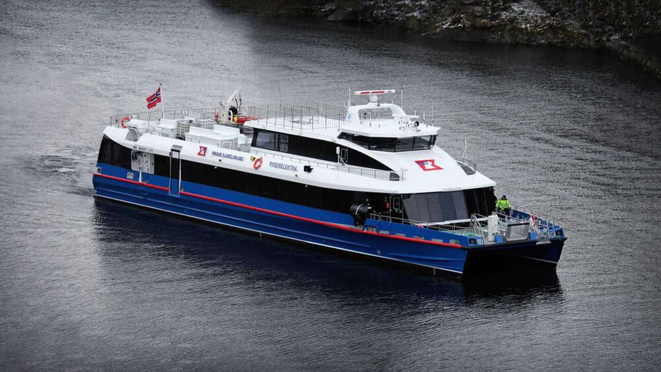 Obejrzyjcie najszybszy elektryczny prom z masywnym akumulatorem