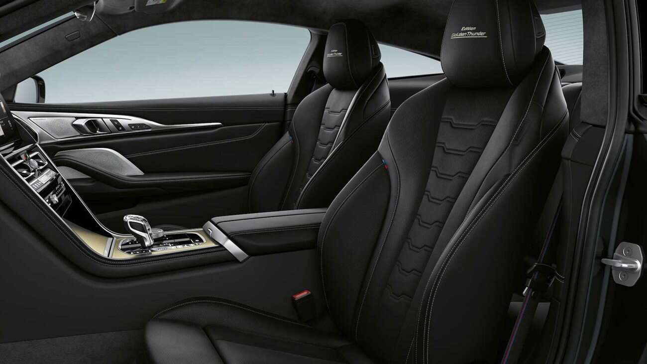 Obsyp BMW 8 złotem w ramach serii Golden Thunder Edition