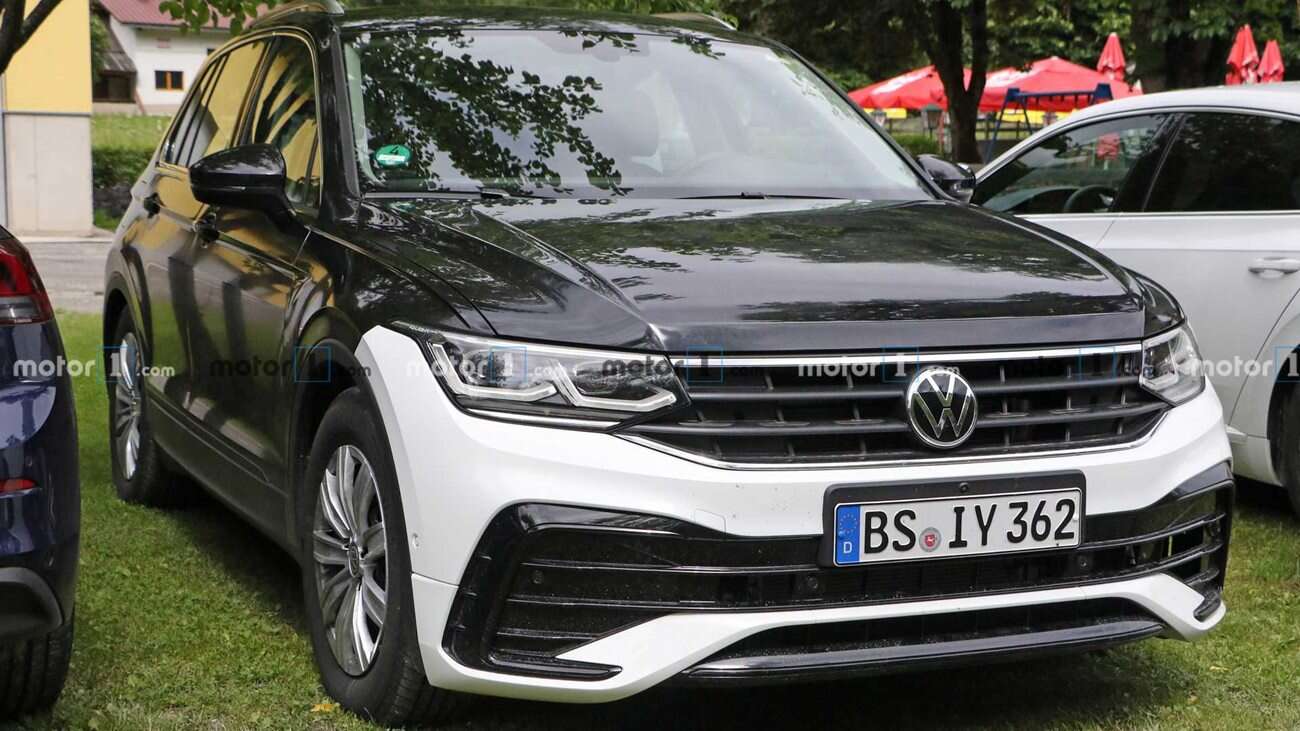 Odświeżony VW Tiguan 2021 już bez kamuflażu