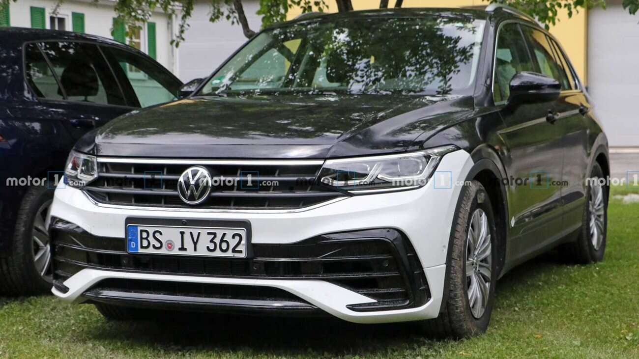 Odświeżony VW Tiguan 2021 już bez kamuflażu