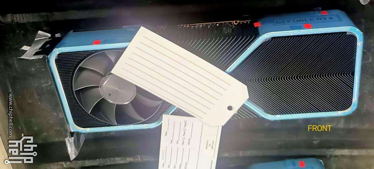 karta RTX 3080, wygląd RTX 3080, design RTX 3080