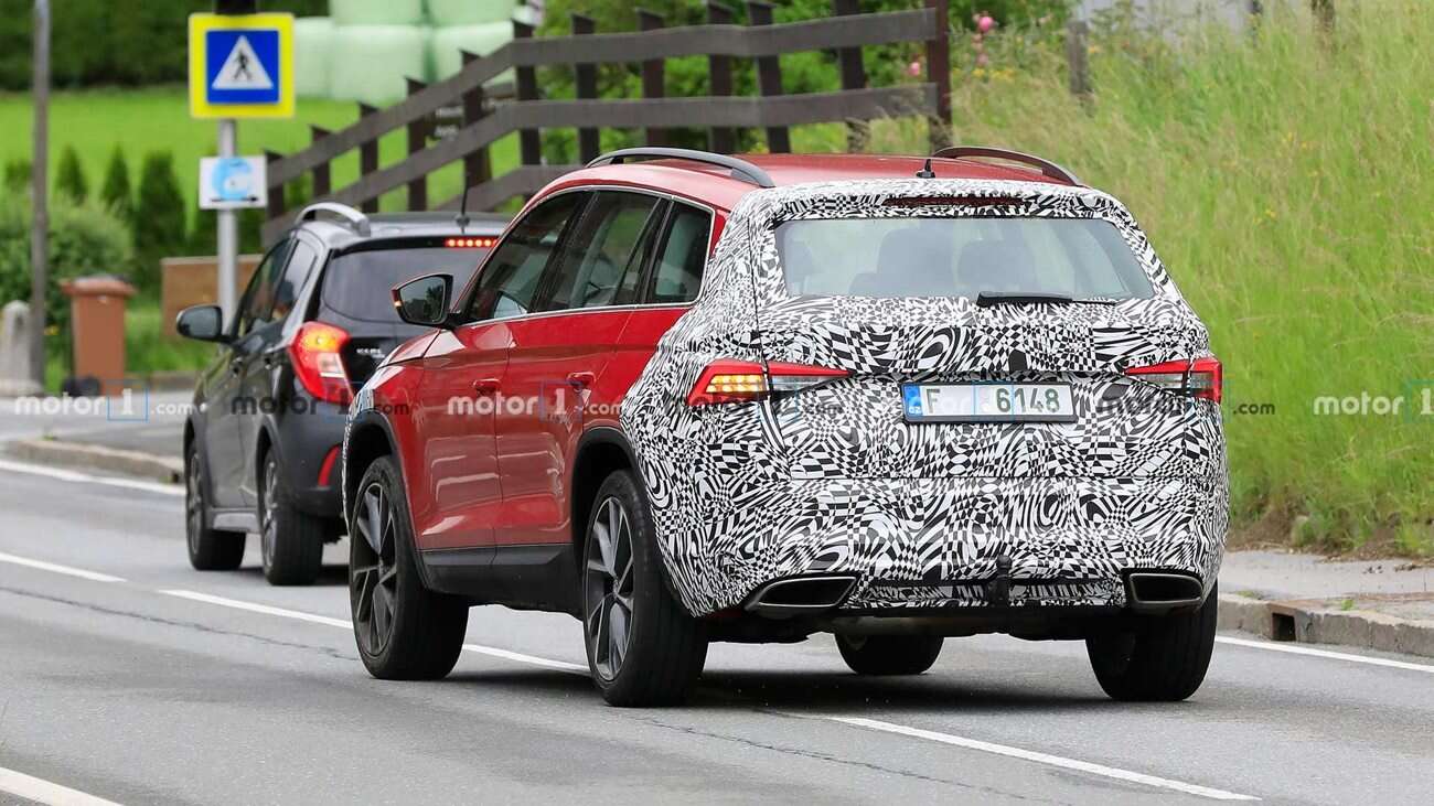 Zdjęcia prototypu Skoda Kodiaq RS 2021