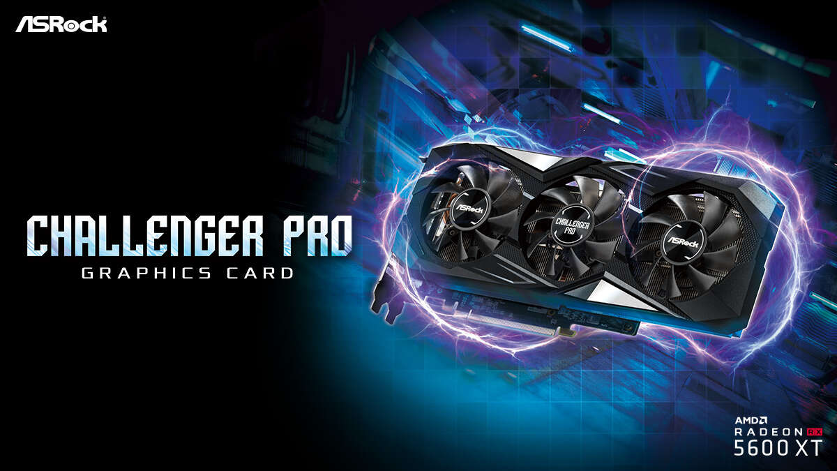 karta asrock Radeon RX 5600 XT Challenger Pro 6G OC, specyfikacja asrock Radeon RX 5600 XT Challenger Pro 6G OC