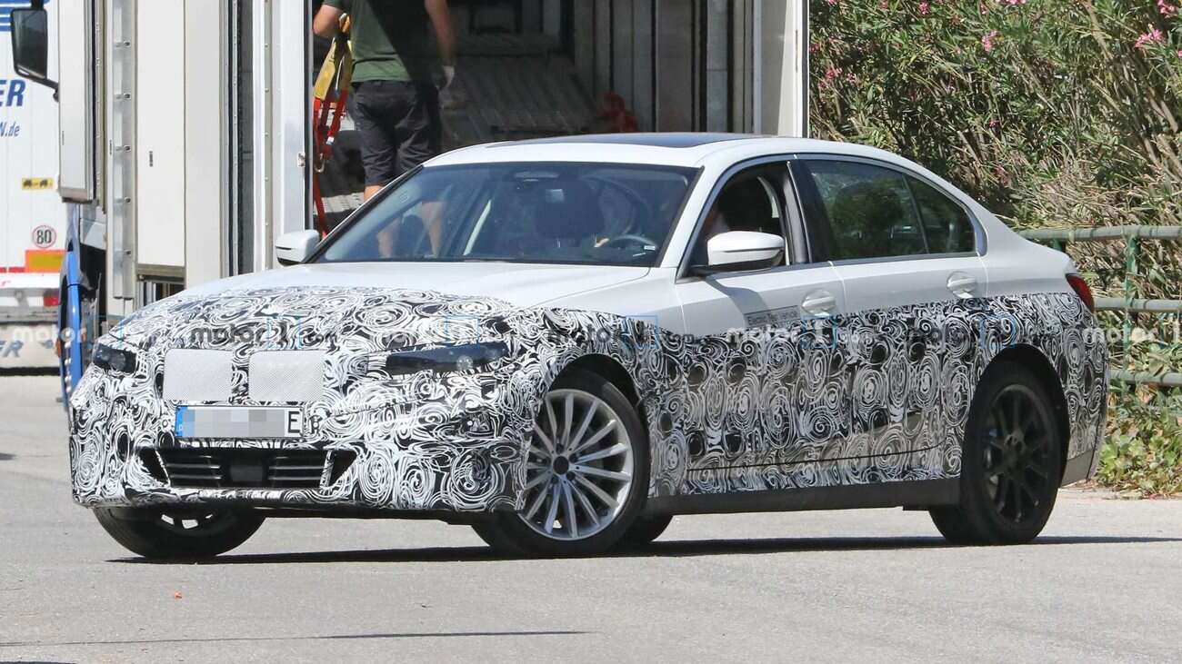 Elektryczne BMW Serii 3 na zdjęciach. Nieco dłuższe nie bez przyczyny
