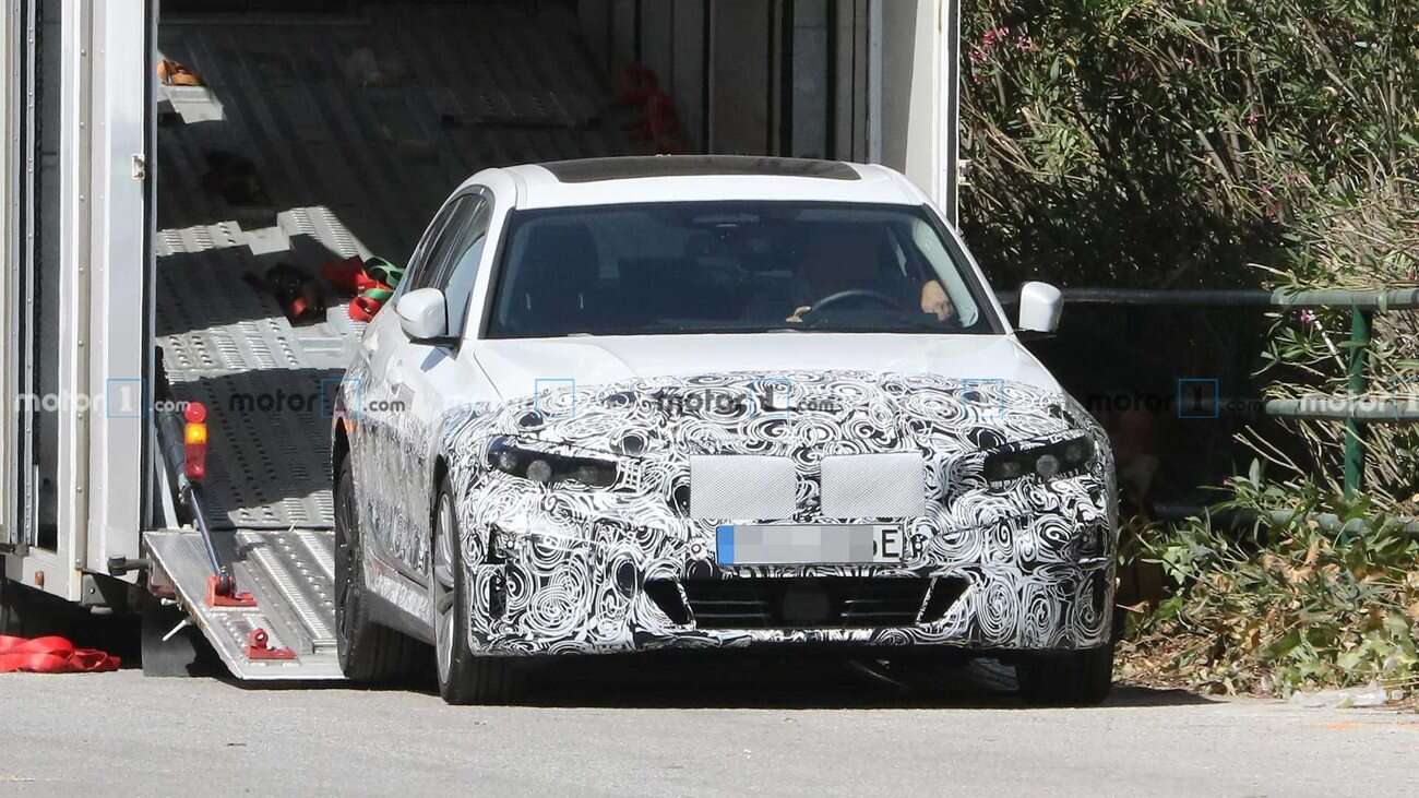 Elektryczne BMW Serii 3 na zdjęciach. Nieco dłuższe nie bez przyczyny