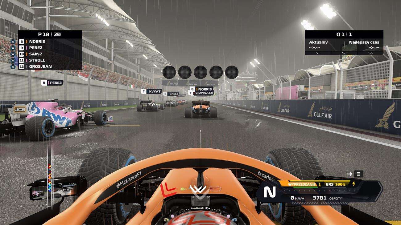 F1 2020 - test wydajności kart graficznych