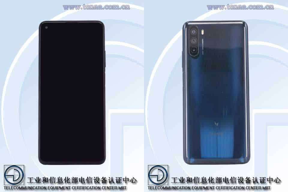 wygląd Huawei Enjoy 20s, design Huawei Enjoy 20s