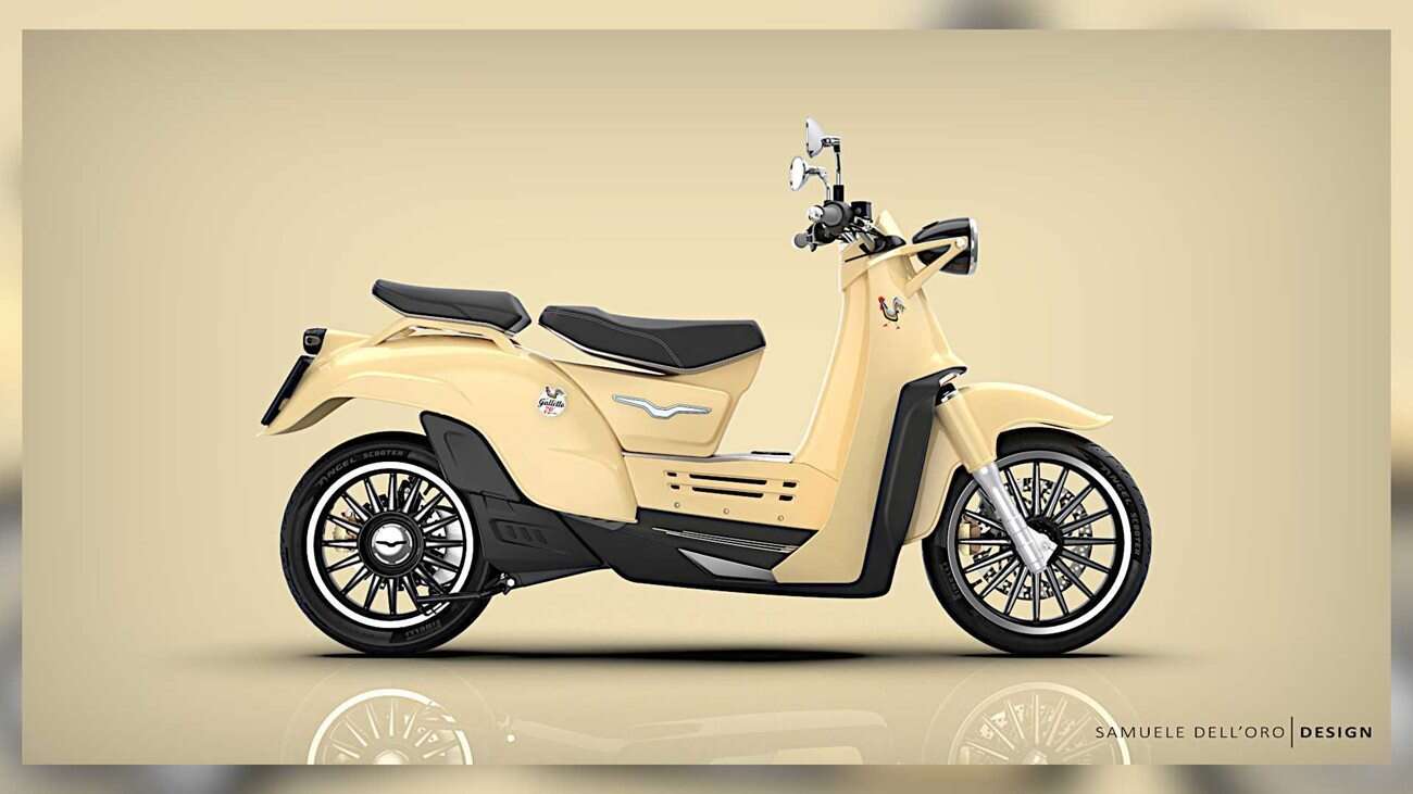 Ikoniczny skuter Moto Guzzi Galletto w nowoczesnym wydaniu