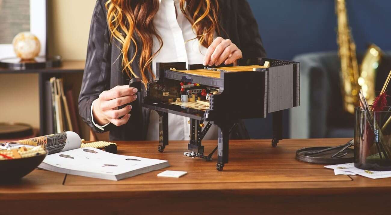 LEGO przygotowało zestaw Grand Piano dla zakochanych w pianinach