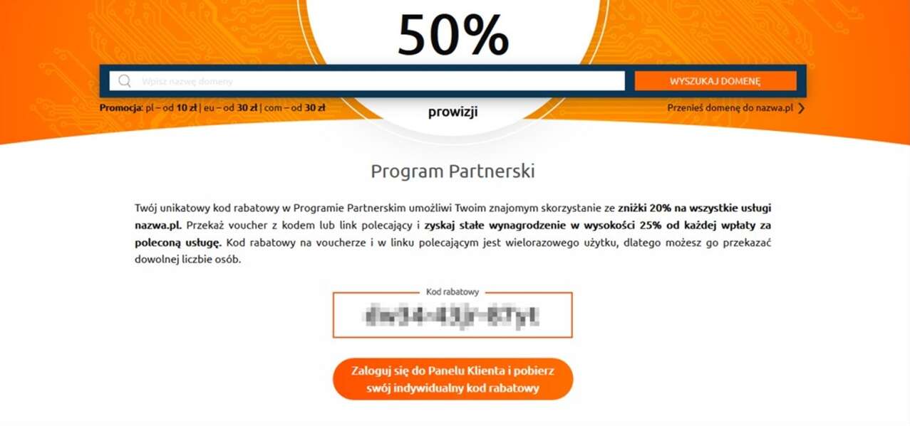 Polecaj sprawdzone usługi i zarabiaj z nazwa.pl