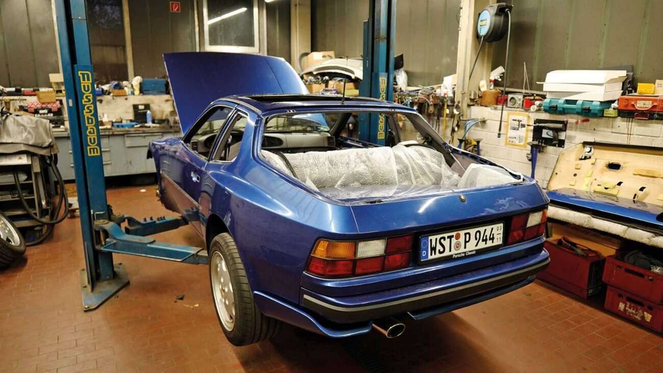 Odnowione Porsche 944 S2 1991 wygląda fantastycznie