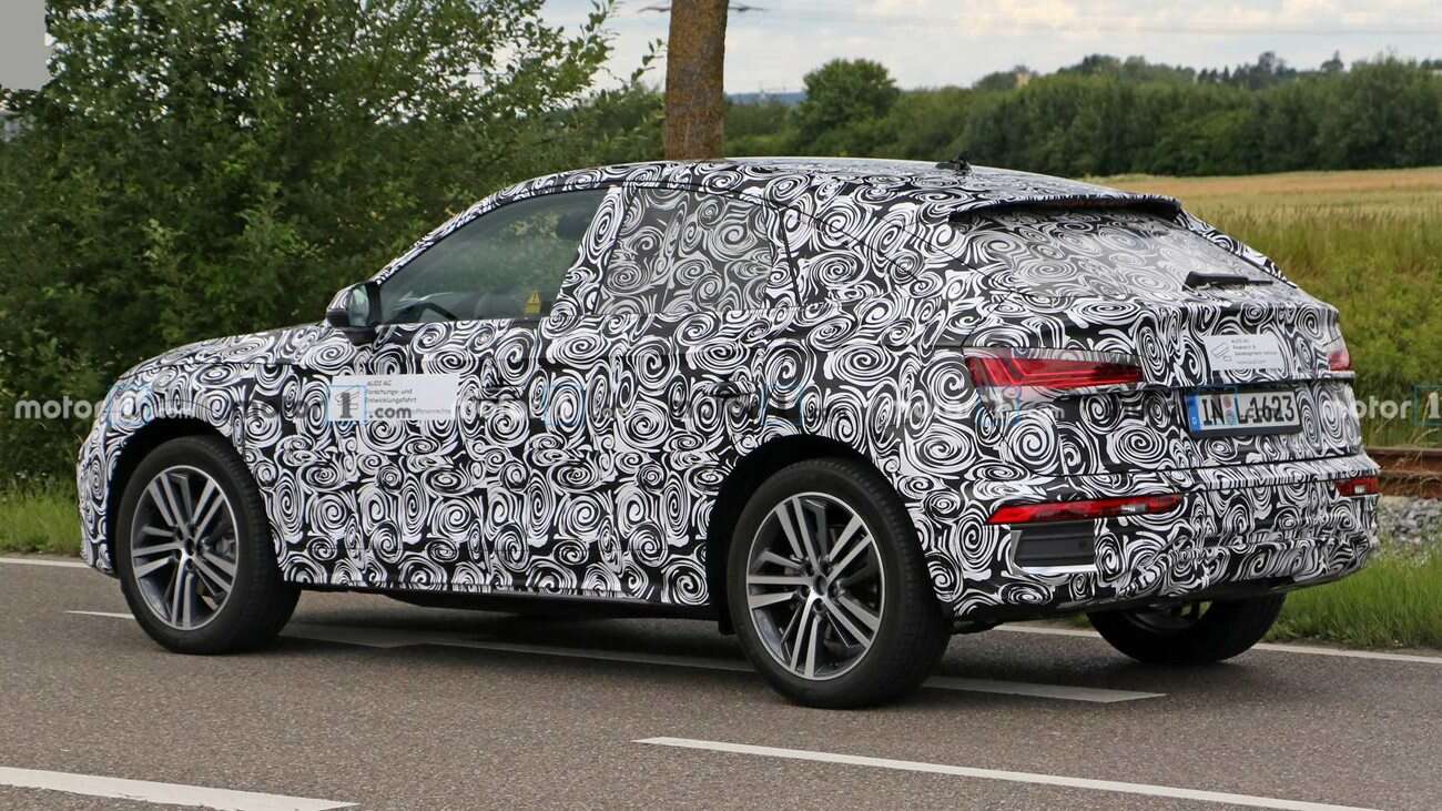 Prototyp Audi Q5 Sportback w obiektywie