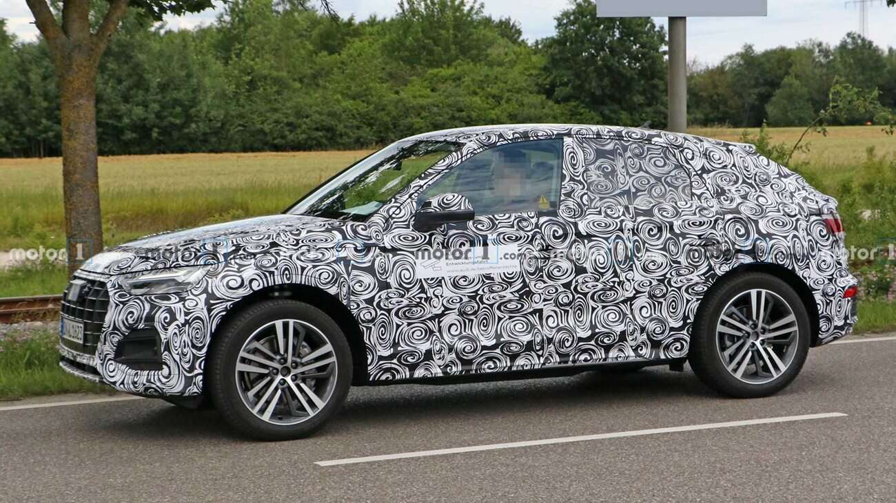 Prototyp Audi Q5 Sportback w obiektywie