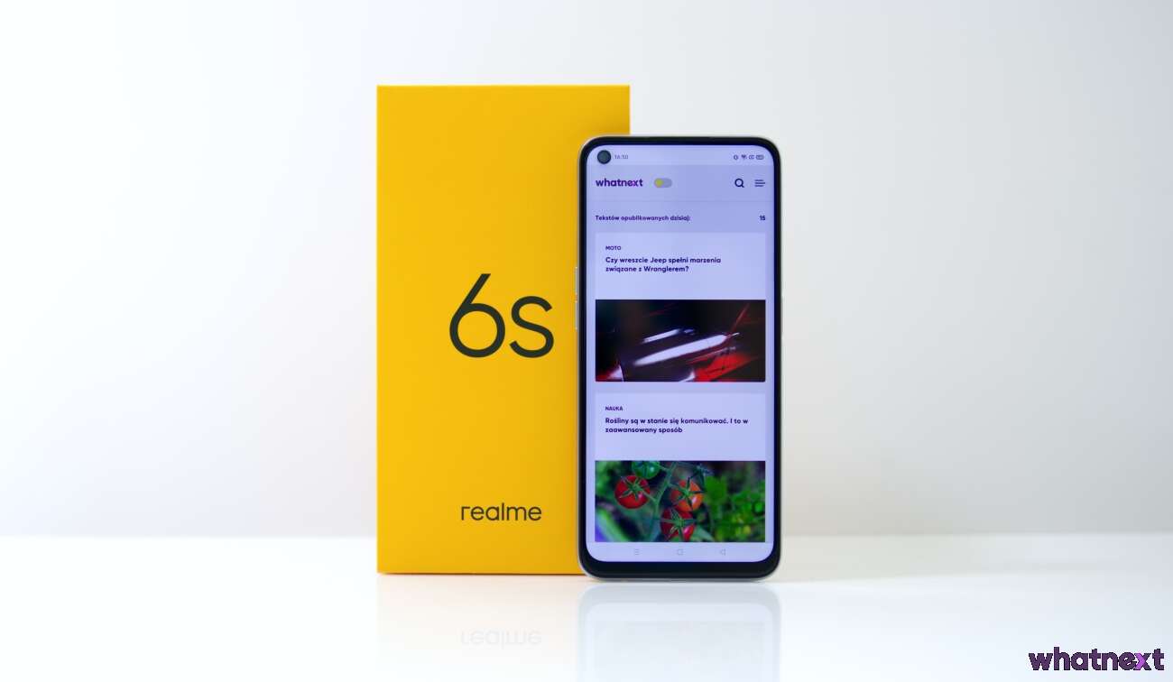 Test realme 6S - funkcje z wyższej półki za mniej niż 1000 zł