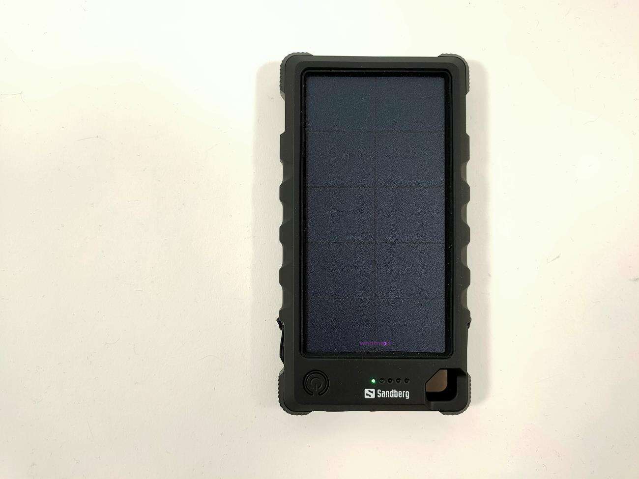 Test powerbanku Sandberg Outdoor Solar Powerbank 10000