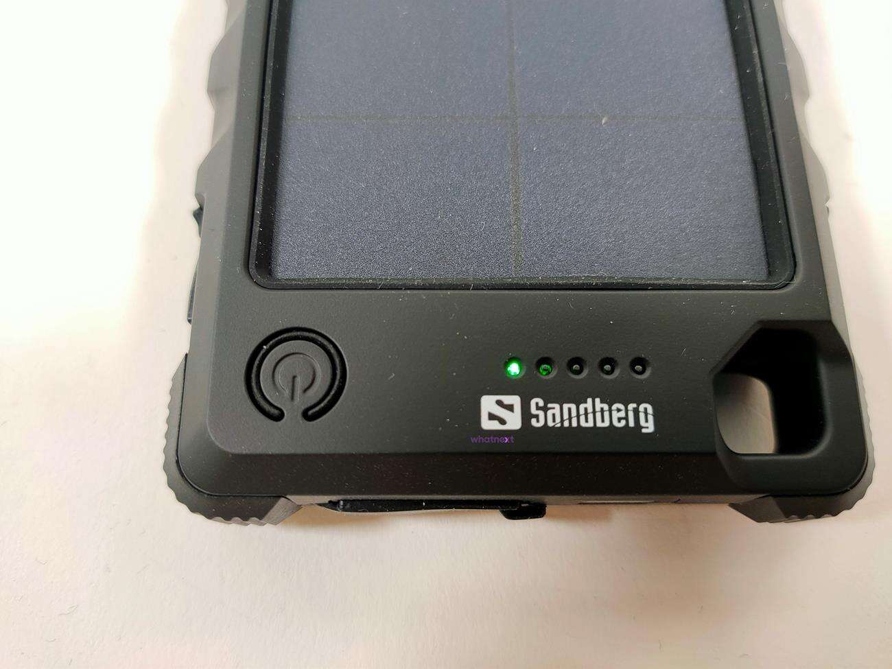 Test powerbanku Sandberg Outdoor Solar Powerbank 10000