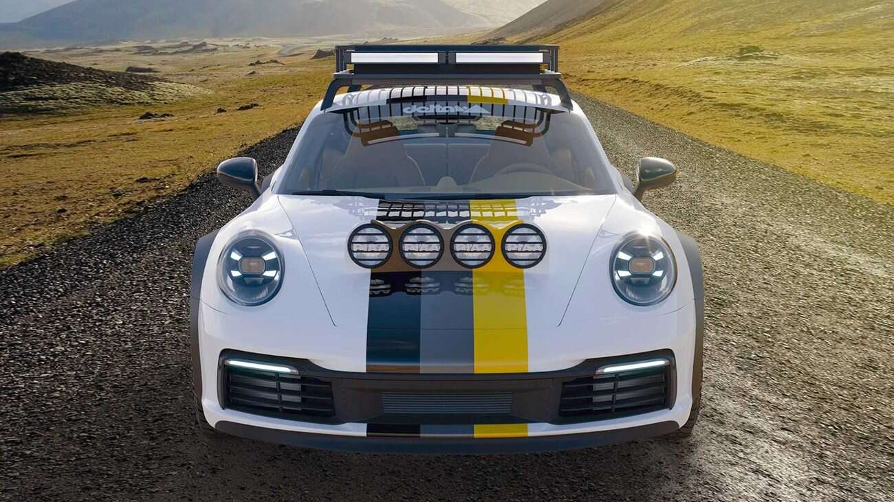 Spójrzcie na Porsche 911 przerobione na terenową bestyjkę