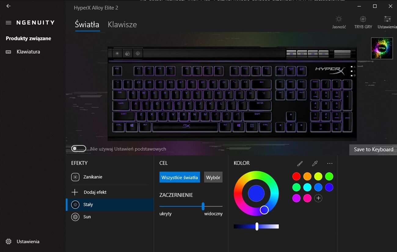 Test klawiatury HyperX Alloy Elite 2. Król RGB?