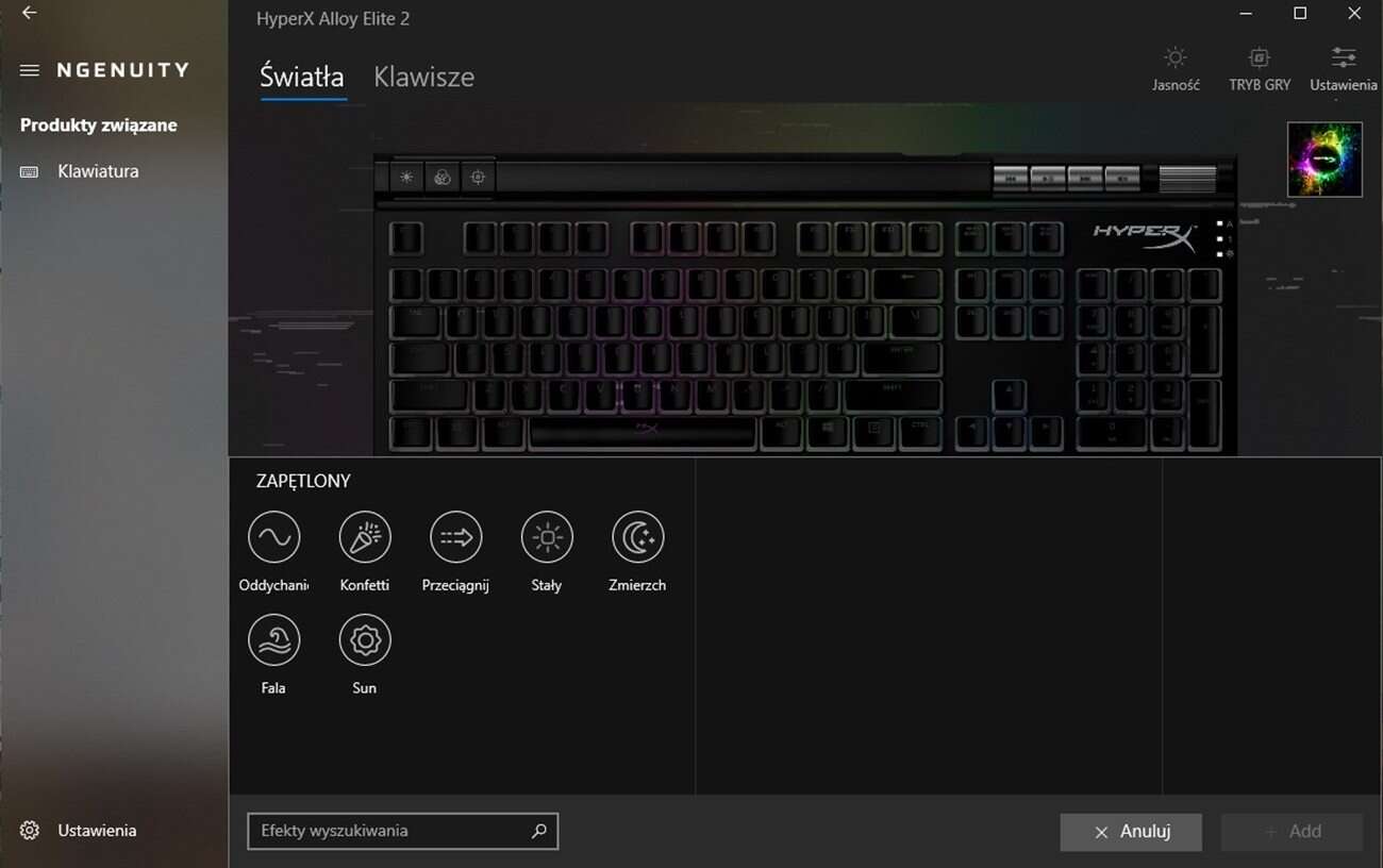 Test klawiatury HyperX Alloy Elite 2. Król RGB?