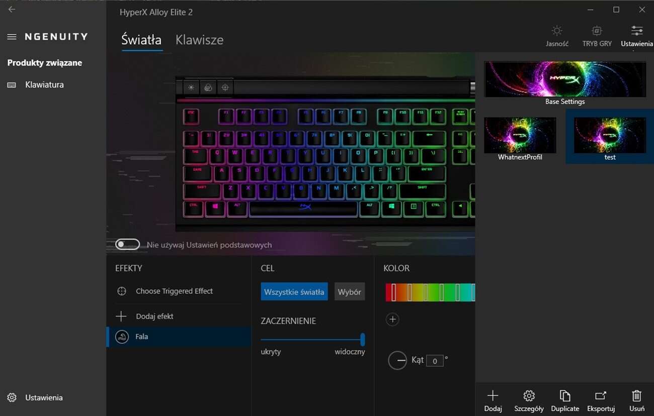 Test klawiatury HyperX Alloy Elite 2. Król RGB?