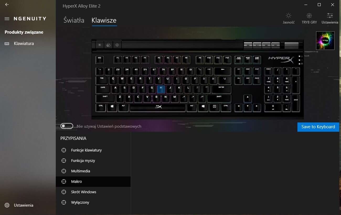 Test klawiatury HyperX Alloy Elite 2. Król RGB?