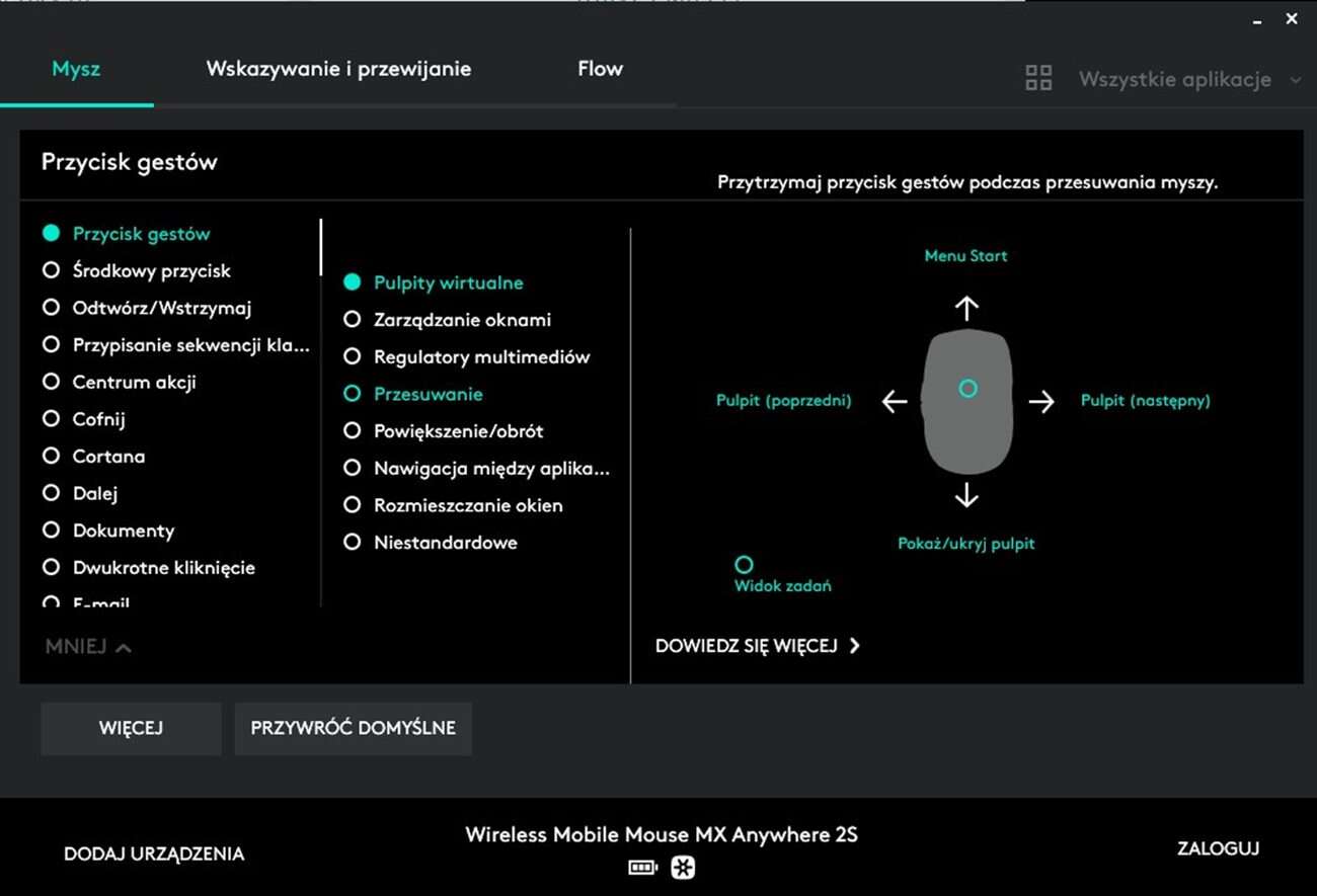 Test myszki Logitech MX Anywhere 2s