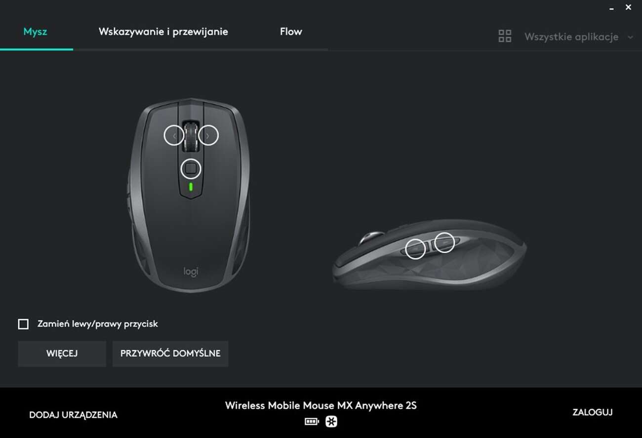 Test myszki Logitech MX Anywhere 2s