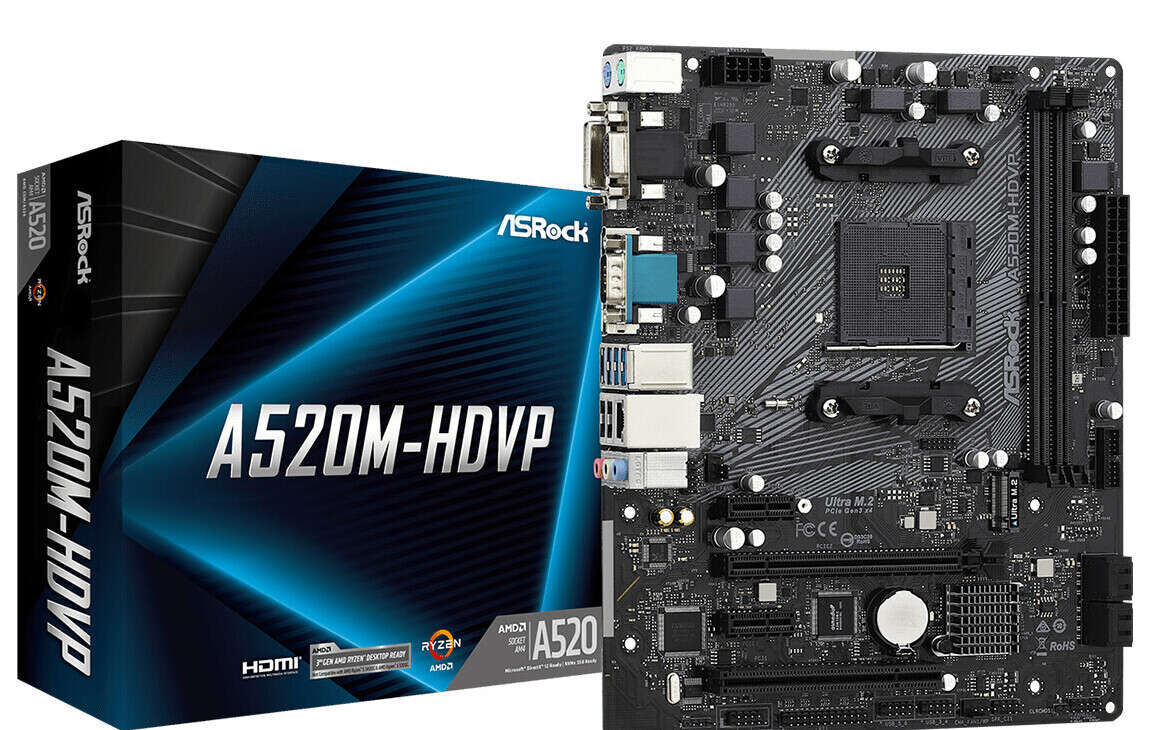 asrock A520, płyty asrock A520