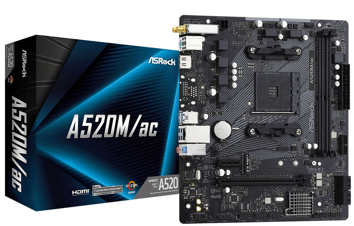 asrock A520, płyty asrock A520