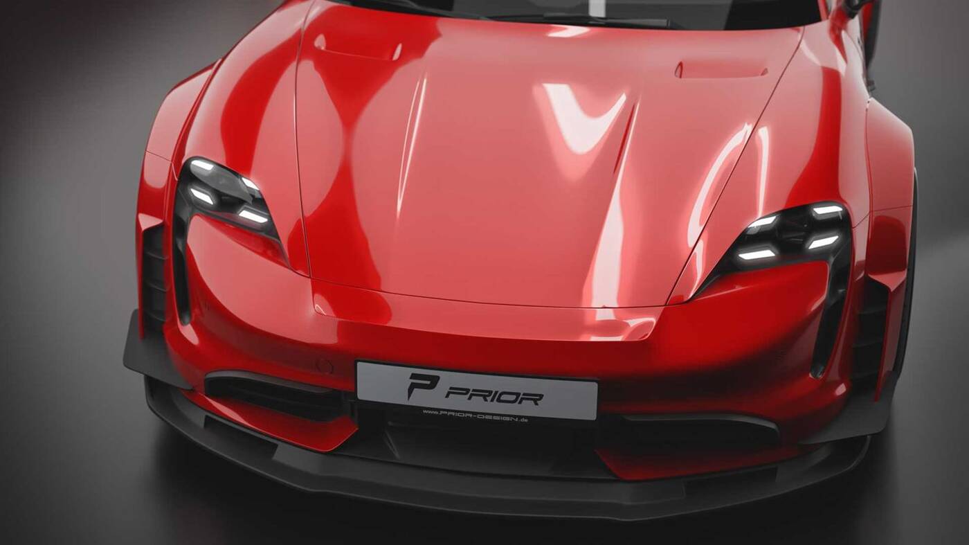 Elektryczny Porsche Taycan doczekał się poszerzonego nadwozia