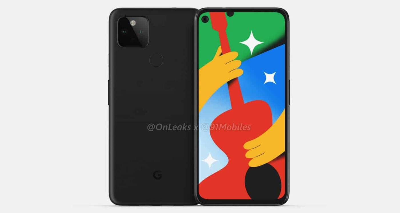 rendery Google Pixel 4A 5G