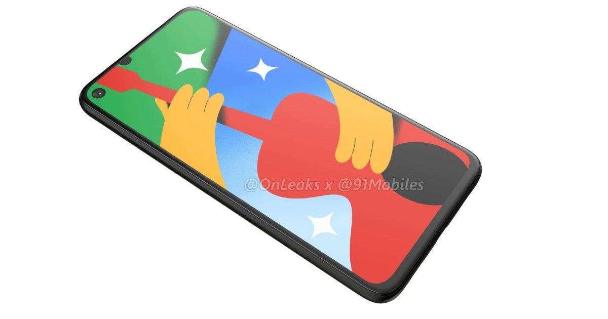 rendery Google Pixel 4A 5G