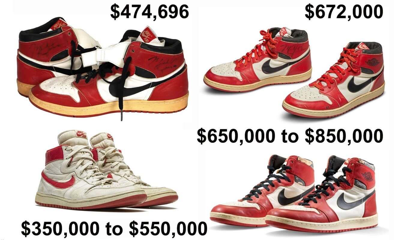 Michael Jordan wyprzedaje swoje buty. Ceny sięgają wypasionych samochodów