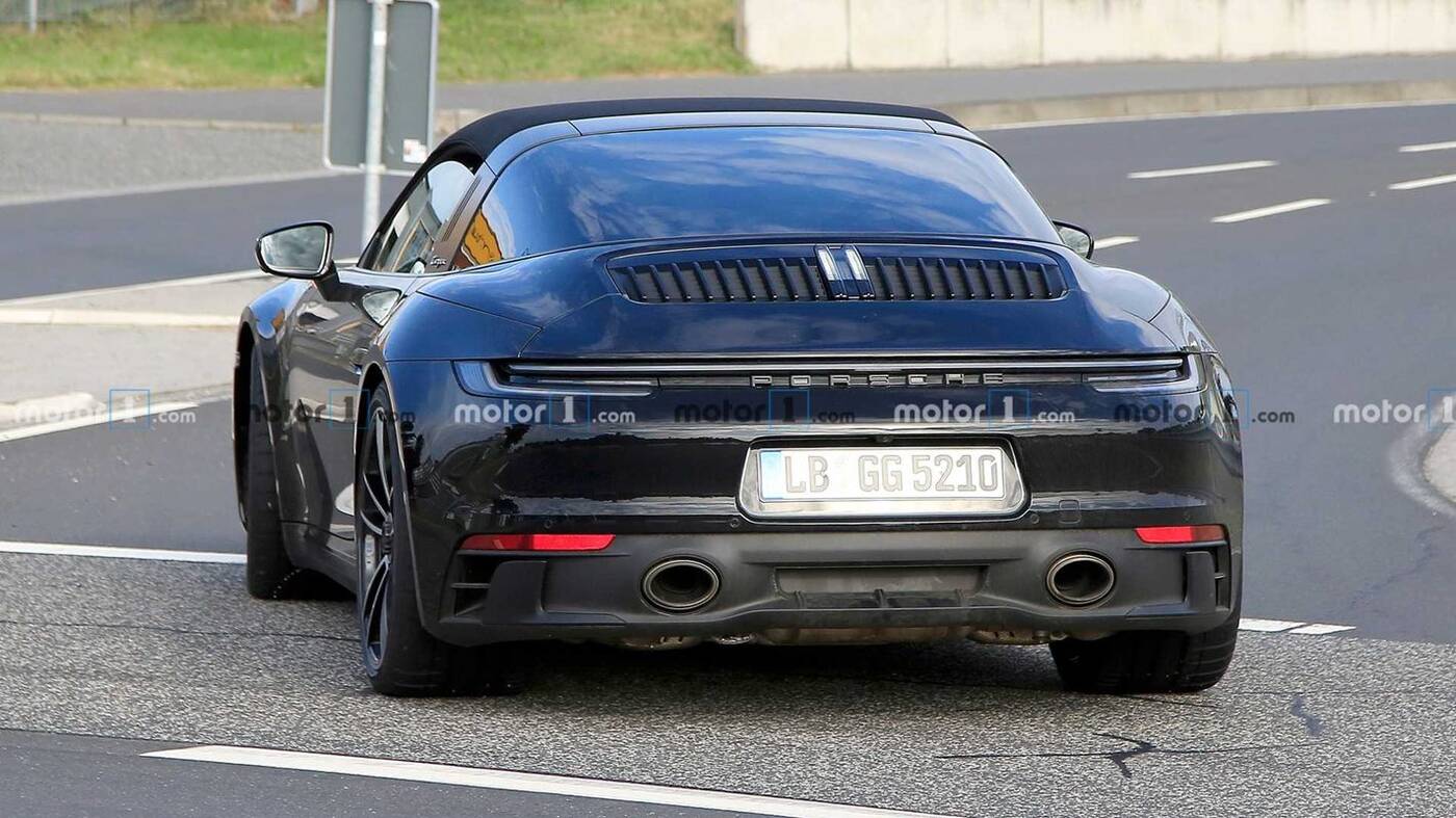 Nowe Porsche 911 GTS Targa na zdjęciach bez kamuflażu