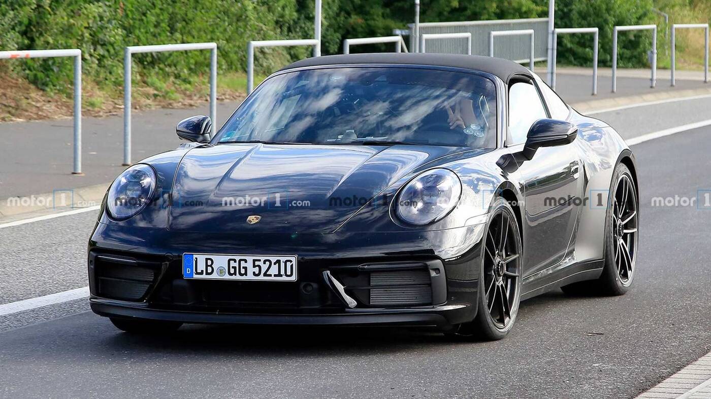 Nowe Porsche 911 GTS Targa na zdjęciach bez kamuflażu