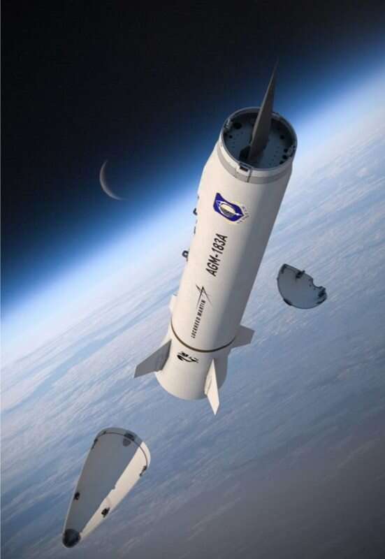 Pierwszy lot ponaddźwiękowego pocisku AGM-183A