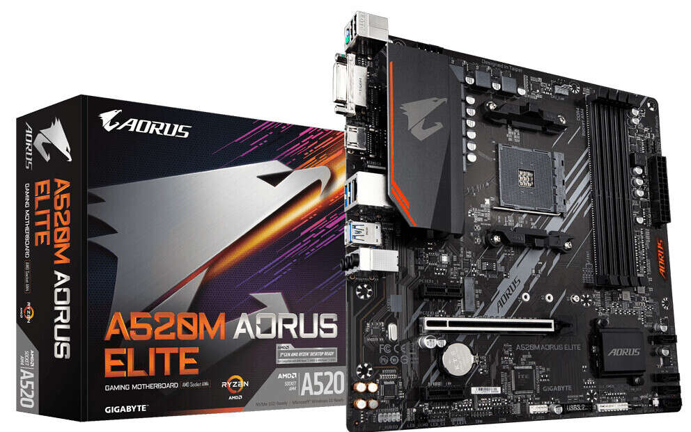 Gigabyte A520, płyty Gigabyte A520