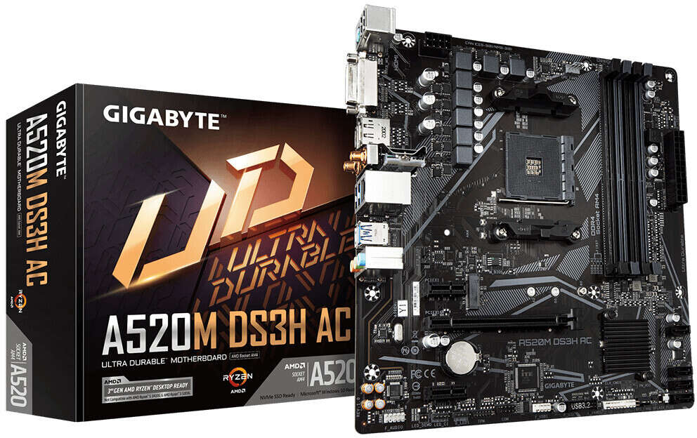 Gigabyte A520, płyty Gigabyte A520
