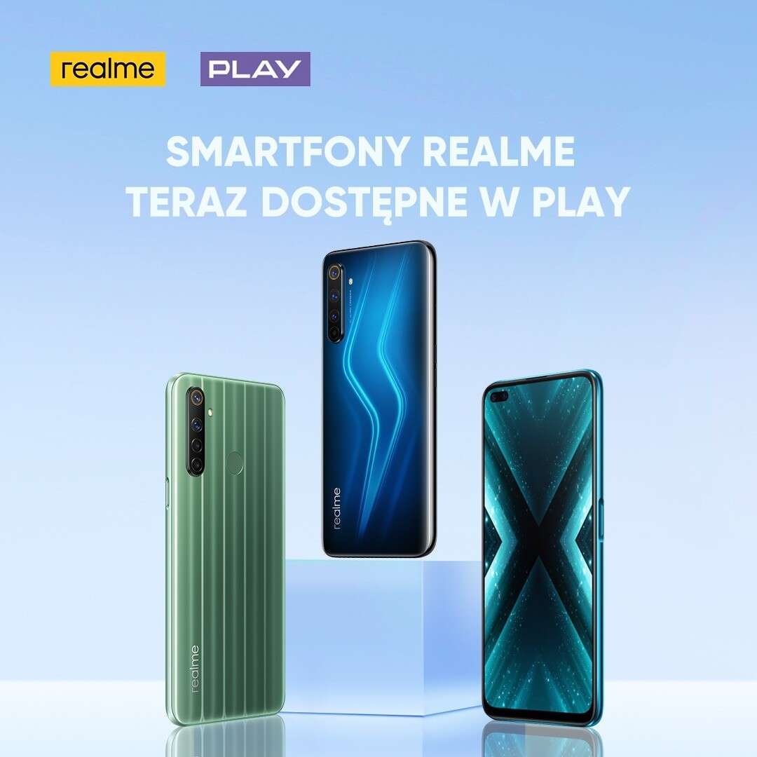 Smartfony realme wchodzą do oferty Play