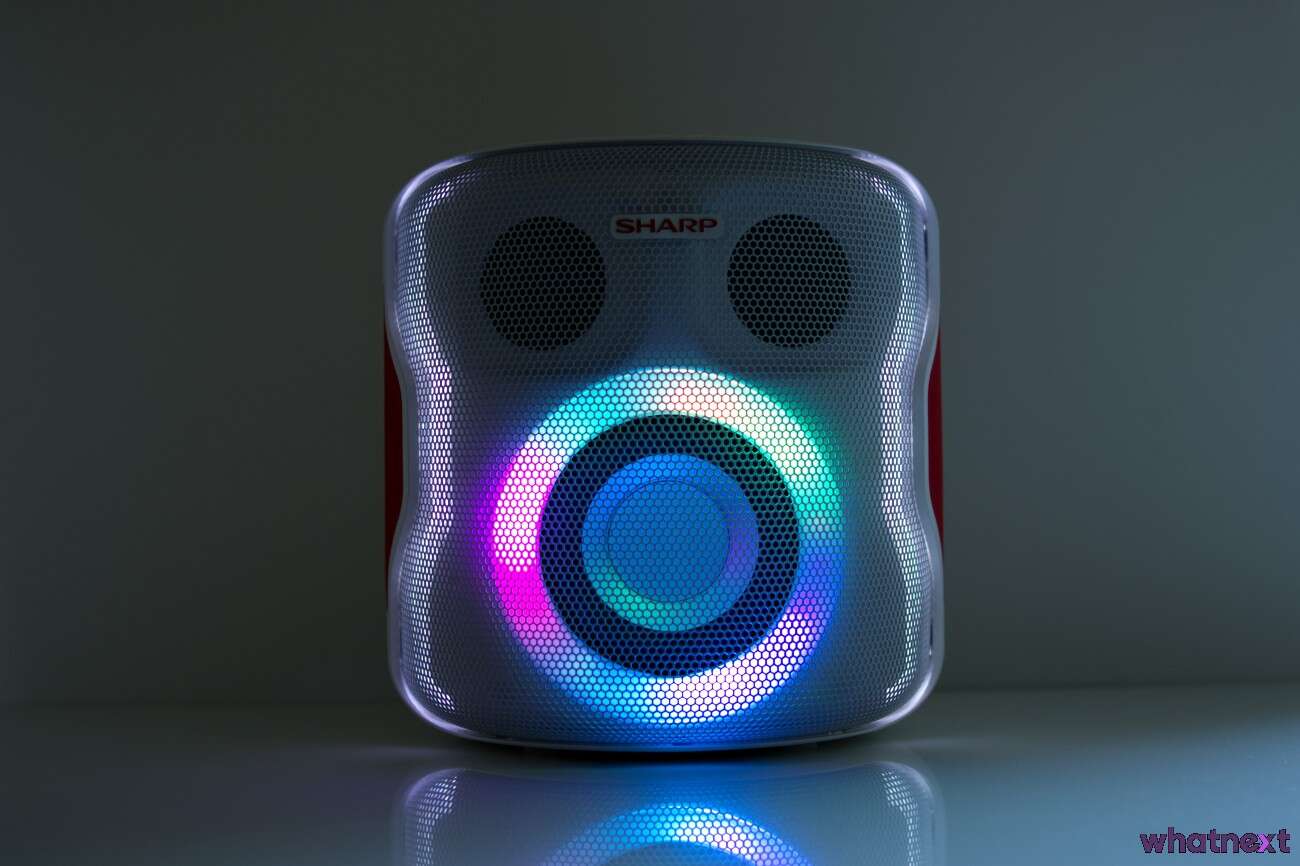 Test głośnika Sharp PS-919 - świeci i dudni, ale jak radzi sobie z muzyką?