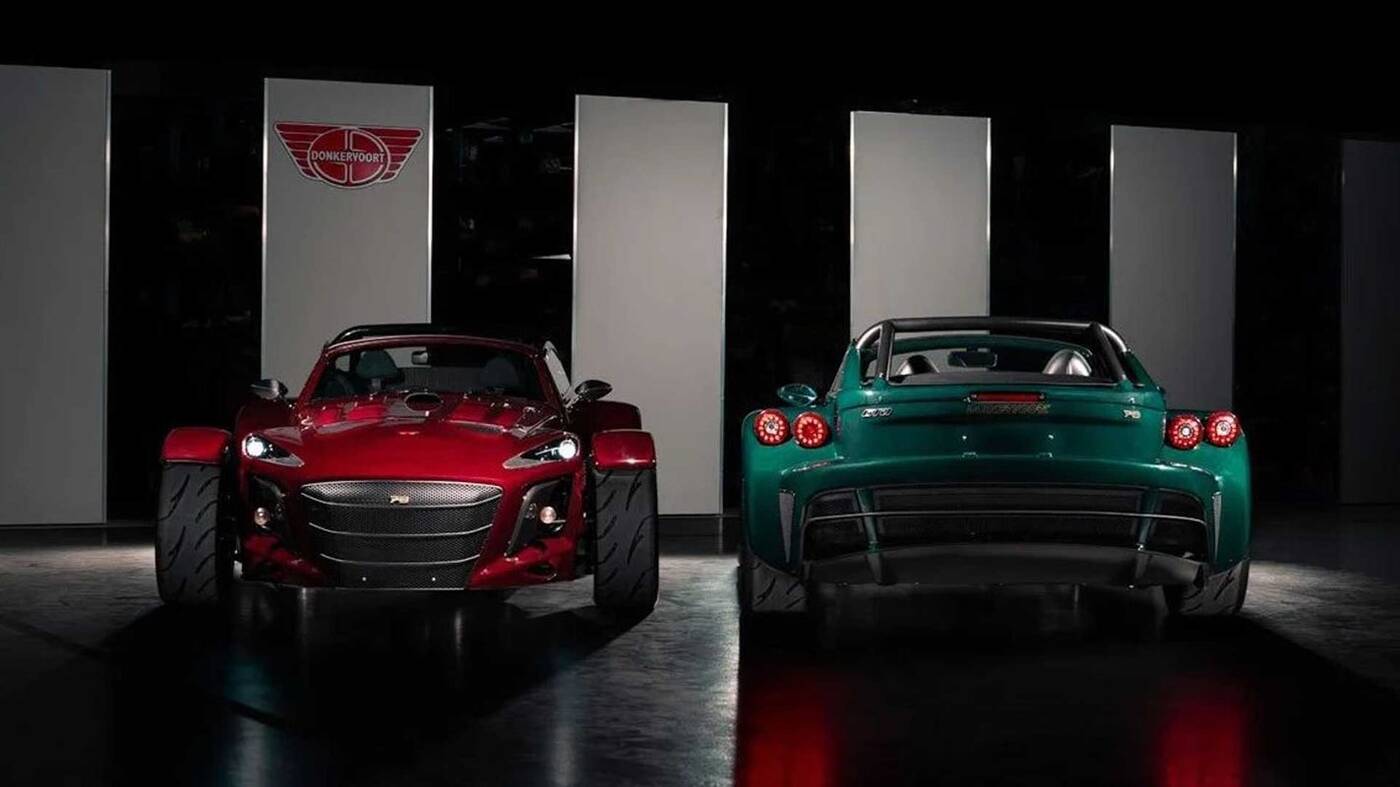 Stosunek mocy do wagi tego gokarta Donkervoort wgniecie Was w fotel