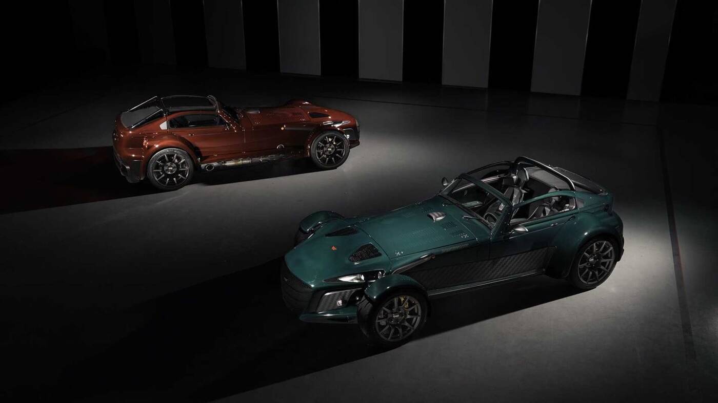 Stosunek mocy do wagi tego gokarta Donkervoort wgniecie Was w fotel