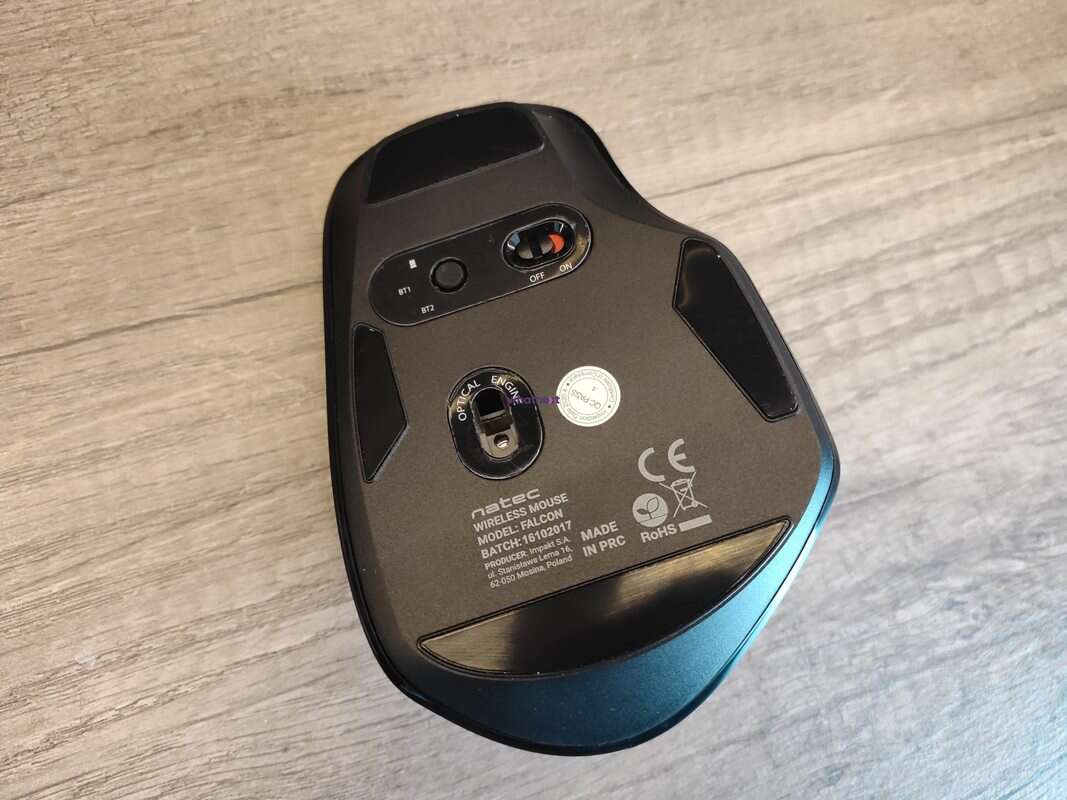 Test bezprzewodowej myszki biurowej Natec Falcon
