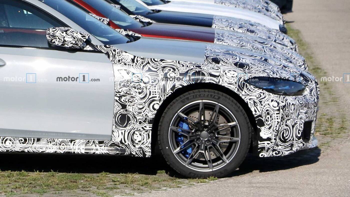 W tak skromnym kamuflażu BMW M3 2021 jeszcze nie widzieliśmy