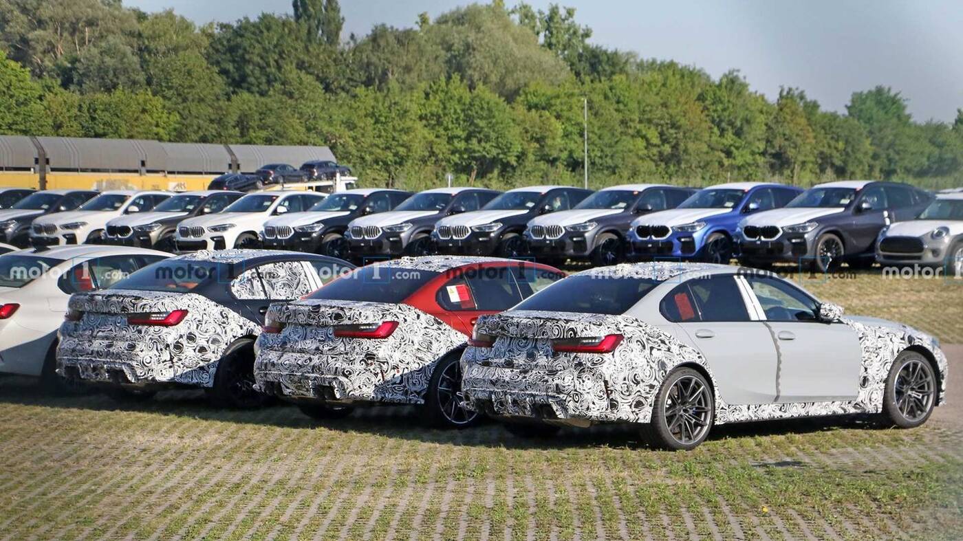 W tak skromnym kamuflażu BMW M3 2021 jeszcze nie widzieliśmy