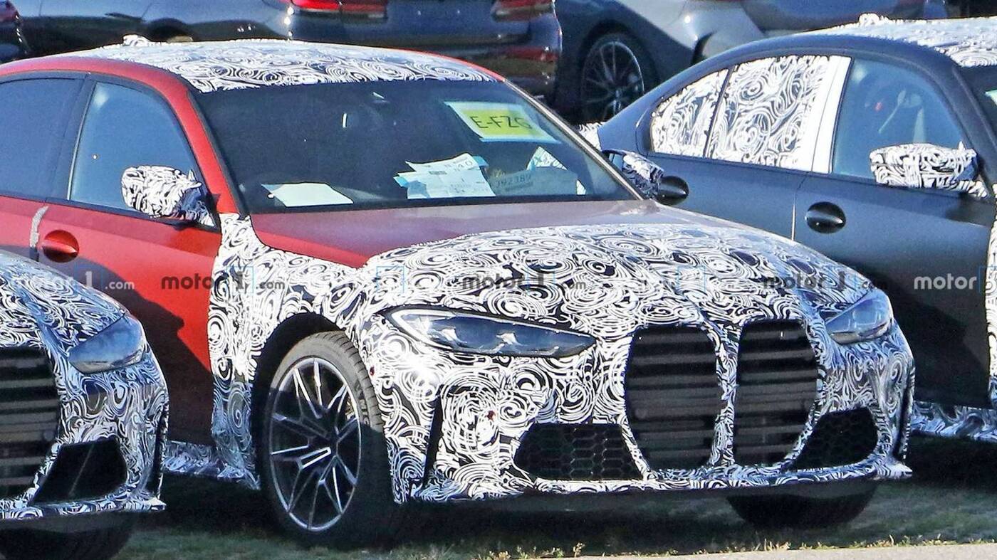 W tak skromnym kamuflażu BMW M3 2021 jeszcze nie widzieliśmy