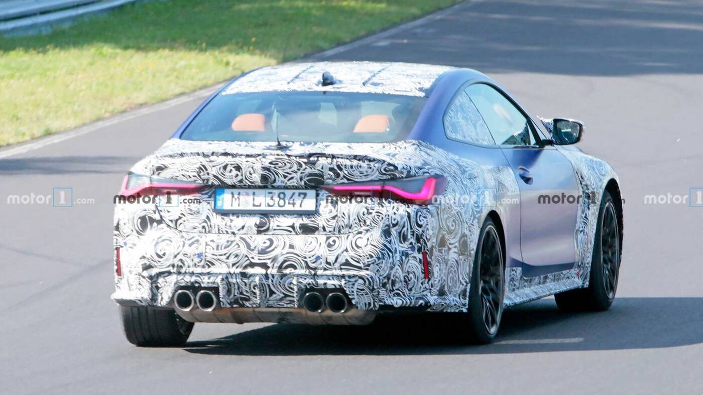 Wyszpiegowane BMW M4 2021 podczas finalnych testów