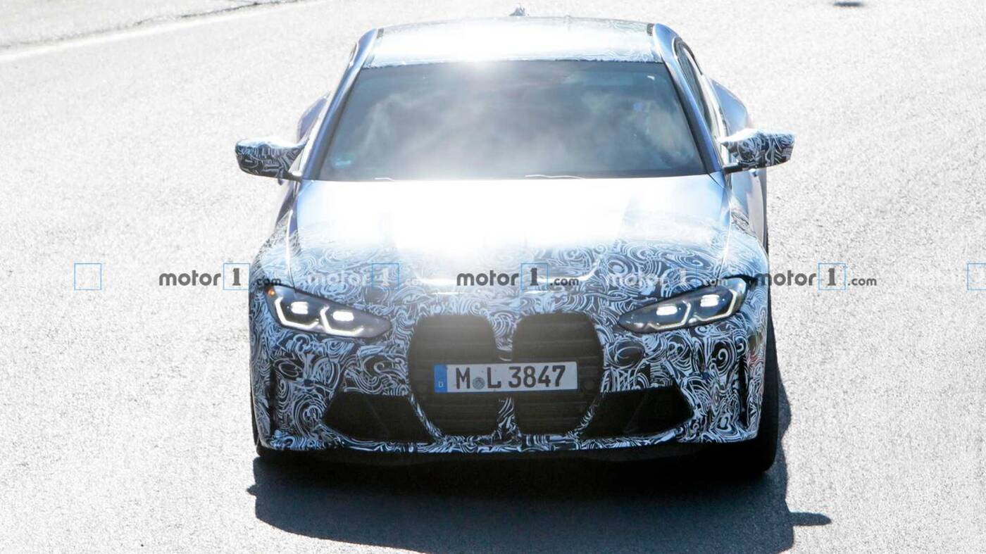 Wyszpiegowane BMW M4 2021 podczas finalnych testów