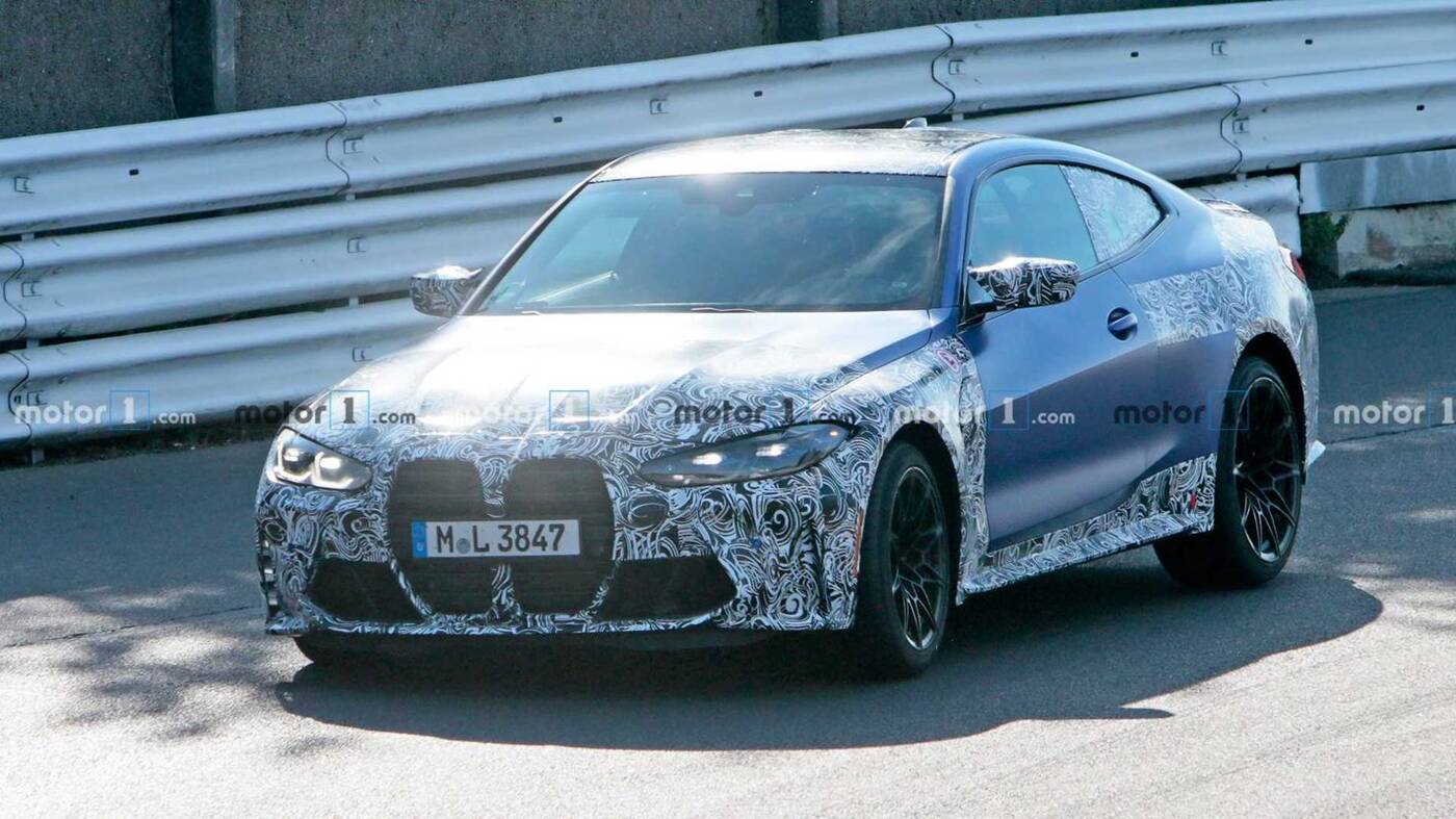 Wyszpiegowane BMW M4 2021 podczas finalnych testów
