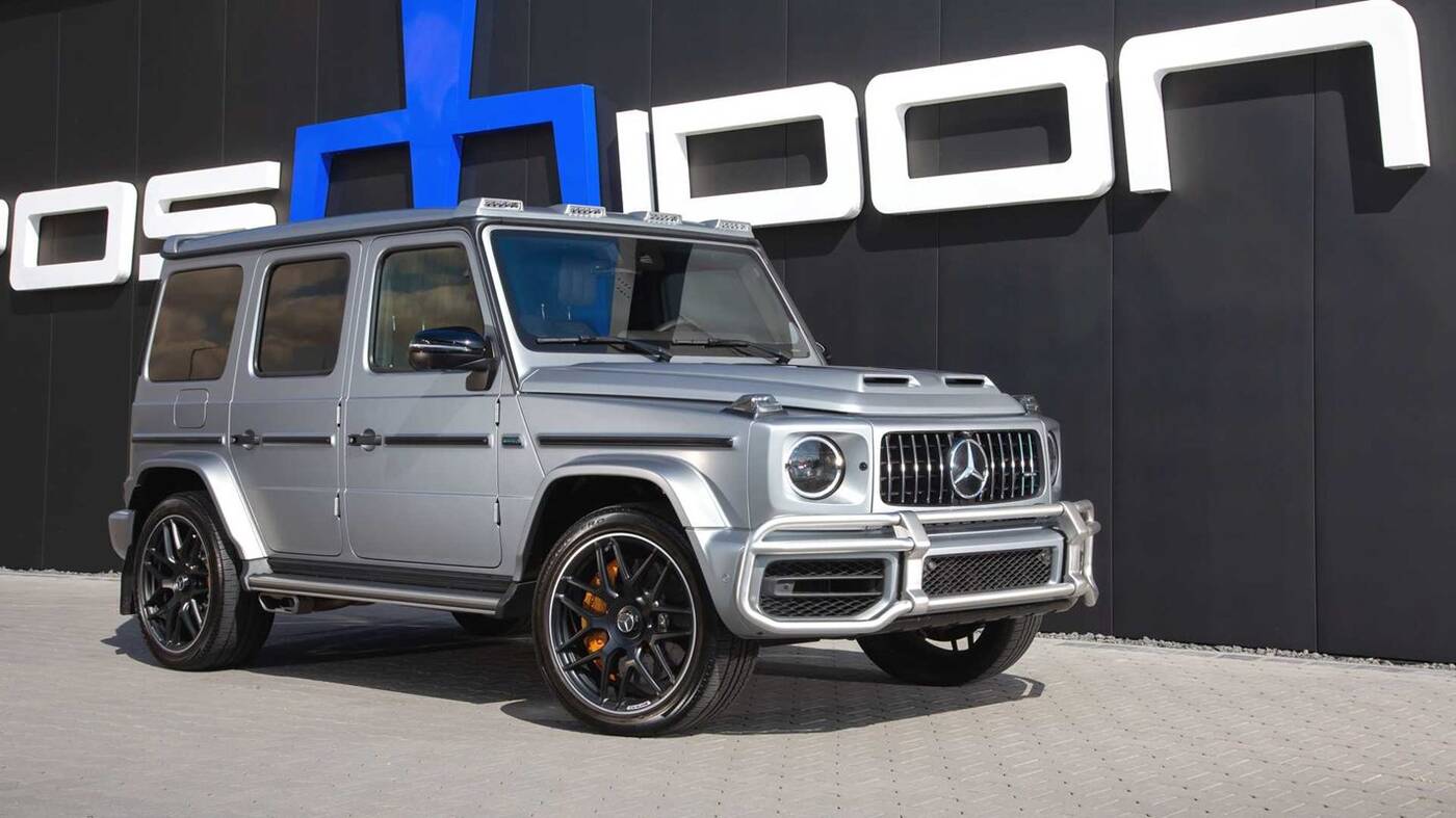 Z ulepszeniami Mercedes-AMG G63 zbliżył się do segmentu hipersamochodów